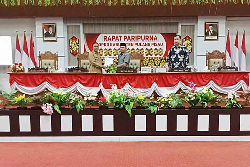 Lembaga Eksekutif Sampaikan Pidato Rancangan Awal RPJMD 