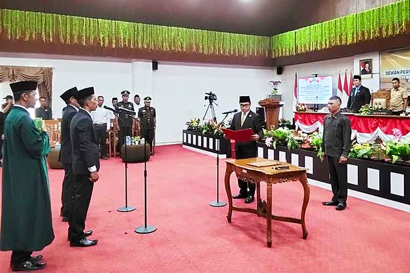 Paripurna PAW Dua Anggota DPRD Pulpis 