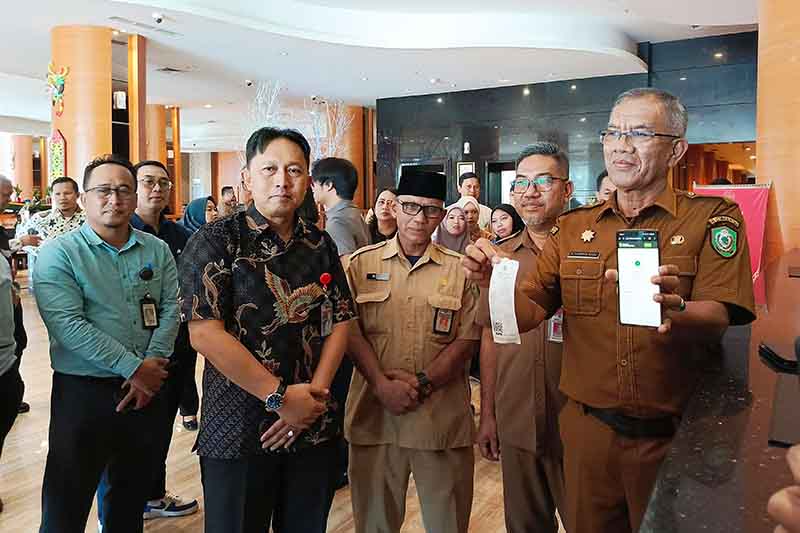 Pemkab Launching Alat Pemantau Transaksi Pajak Daerah 