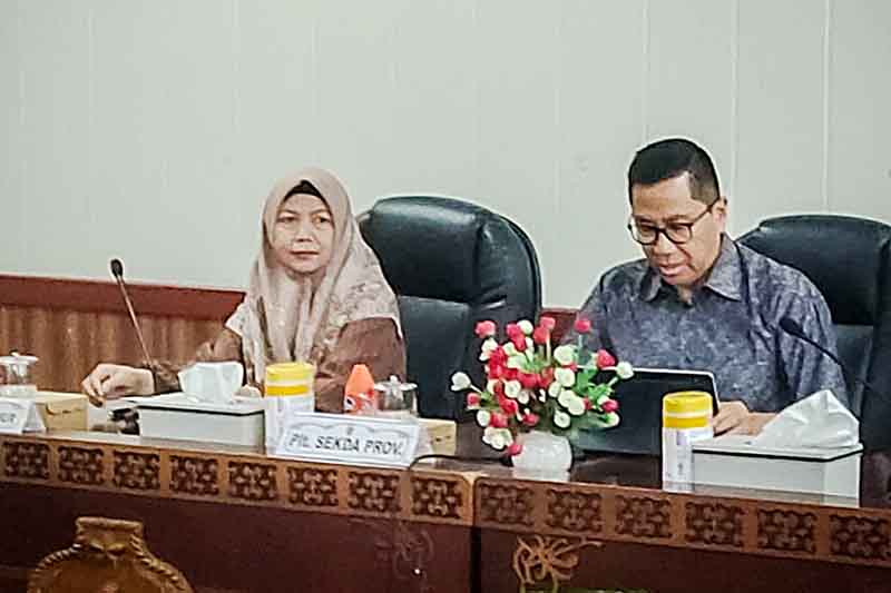 Pemprov Gelar Rakor Percepatan Penanganan Darurat Banjir 