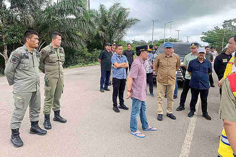 Satpol PP Kawal Kunker Gubernur 