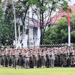 Satpol PP Sukseskan Apel Besar dan Halalbihalal 1 Syawal 1446 H