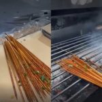 Unik! Restoran Ini Jual Camilan Tusuk Sate Berbumbu Tanpa Daging, Makannya Hanya Dijilat