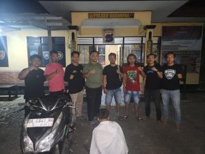 Curi Motor Depan Rumah, Residivis Diciduk Polisi