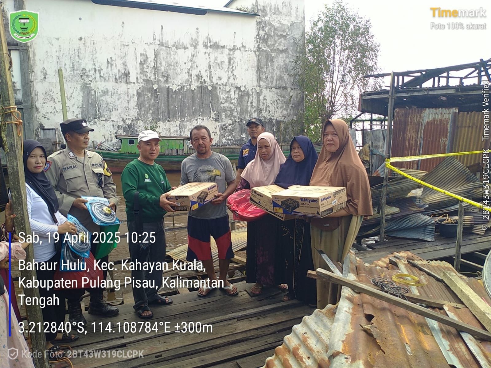 Peduli Musibah Kebakaran, Anggota Dewan Salurkan Bantuan