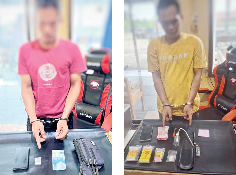 Polisi Ringkus Dua Pria Pemilik Sabu di Katingan