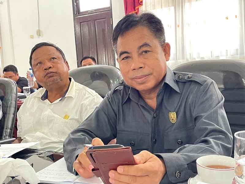 Anggota DPRD Gumas, Herbert Y. Asin