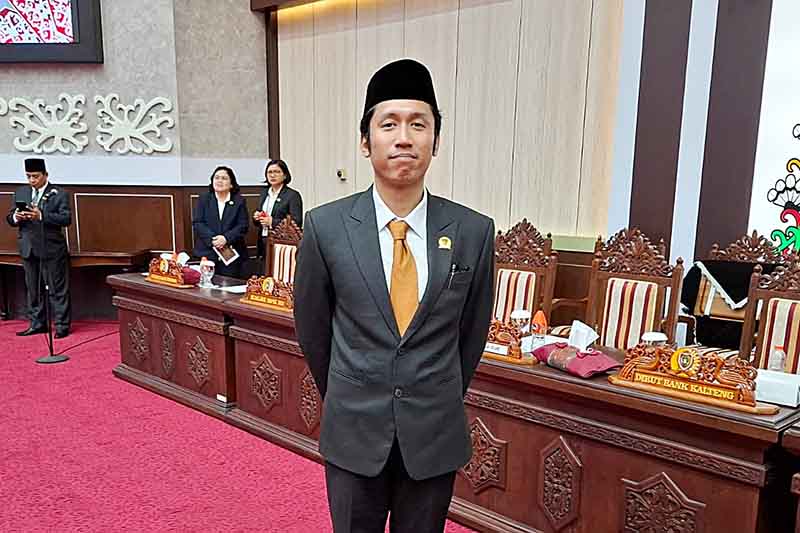 Anggota DPRD Kalteng Okki Maulana