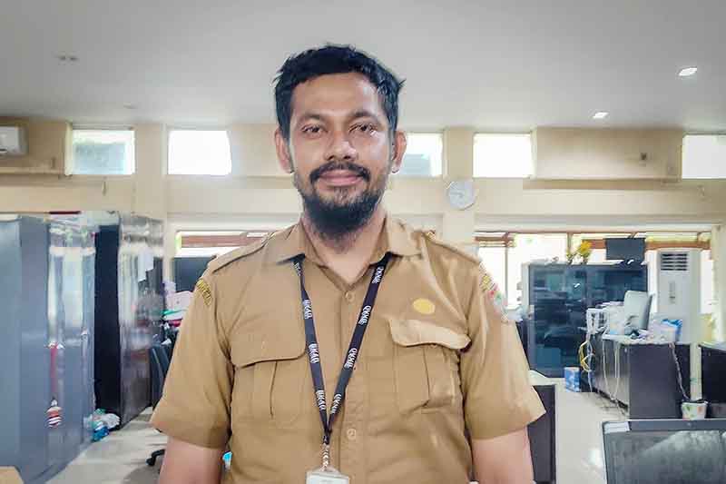 Kepala Subbidang Penatausahaan dan Pelaporan Aset Kalteng, Ricardo SE.