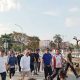Bangun Kedekatan Melalui Joging Sore Bersama Insan Pers