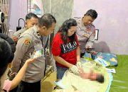 Bayi Bertali Pusar Dalam Kardus di Teras Gereja