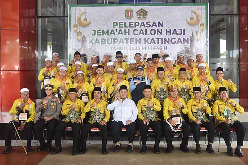 Bupati Lepas Keberangkatan 54 Calon Jemaah Haji Katingan
