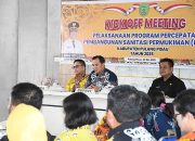 Bupati Siap Hibahkan Tanah Dukung Program PPSP