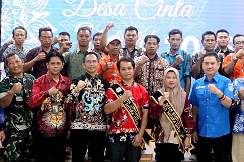 Desa Muara Untu Ditetapkan Sebagai Desa Cinta Statistik