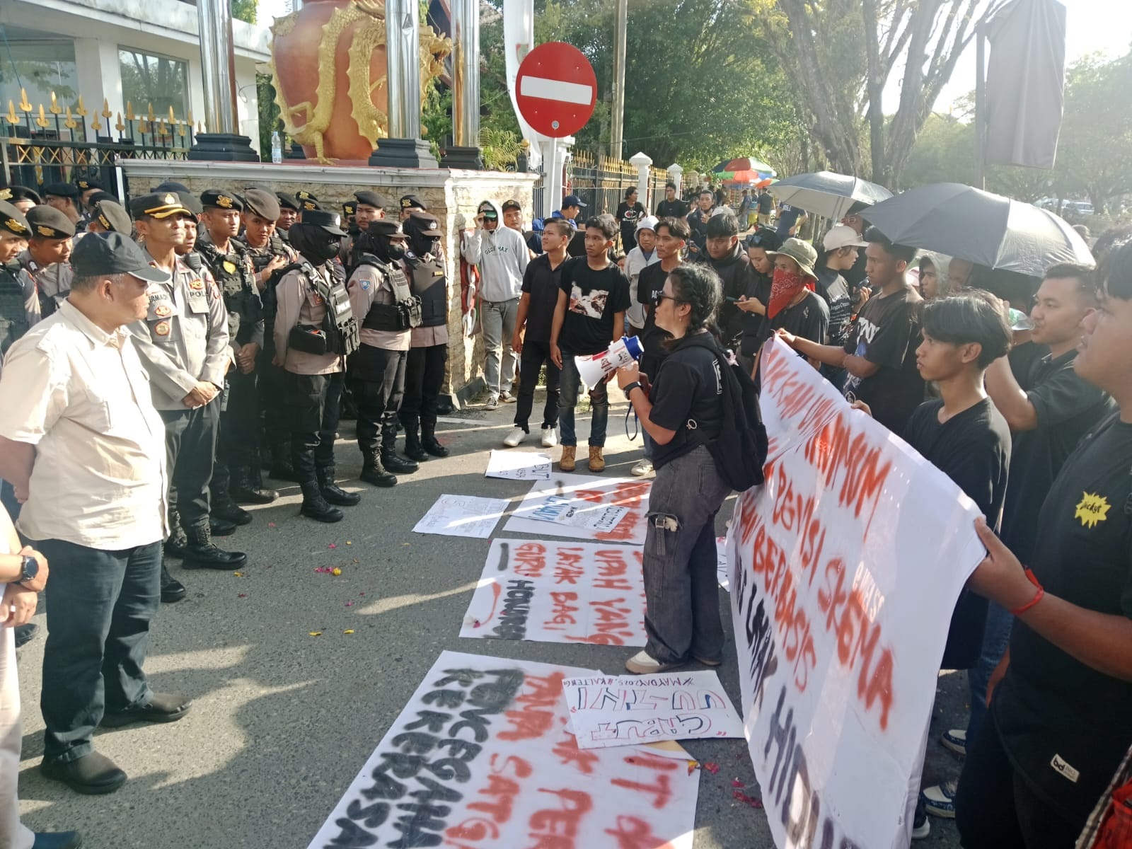 Gabungan Aliansi Massa Sampaikan 11 Tuntutan