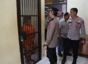 Pastikan Keamanan, Kapolres Pulpis Sidak Tahanan