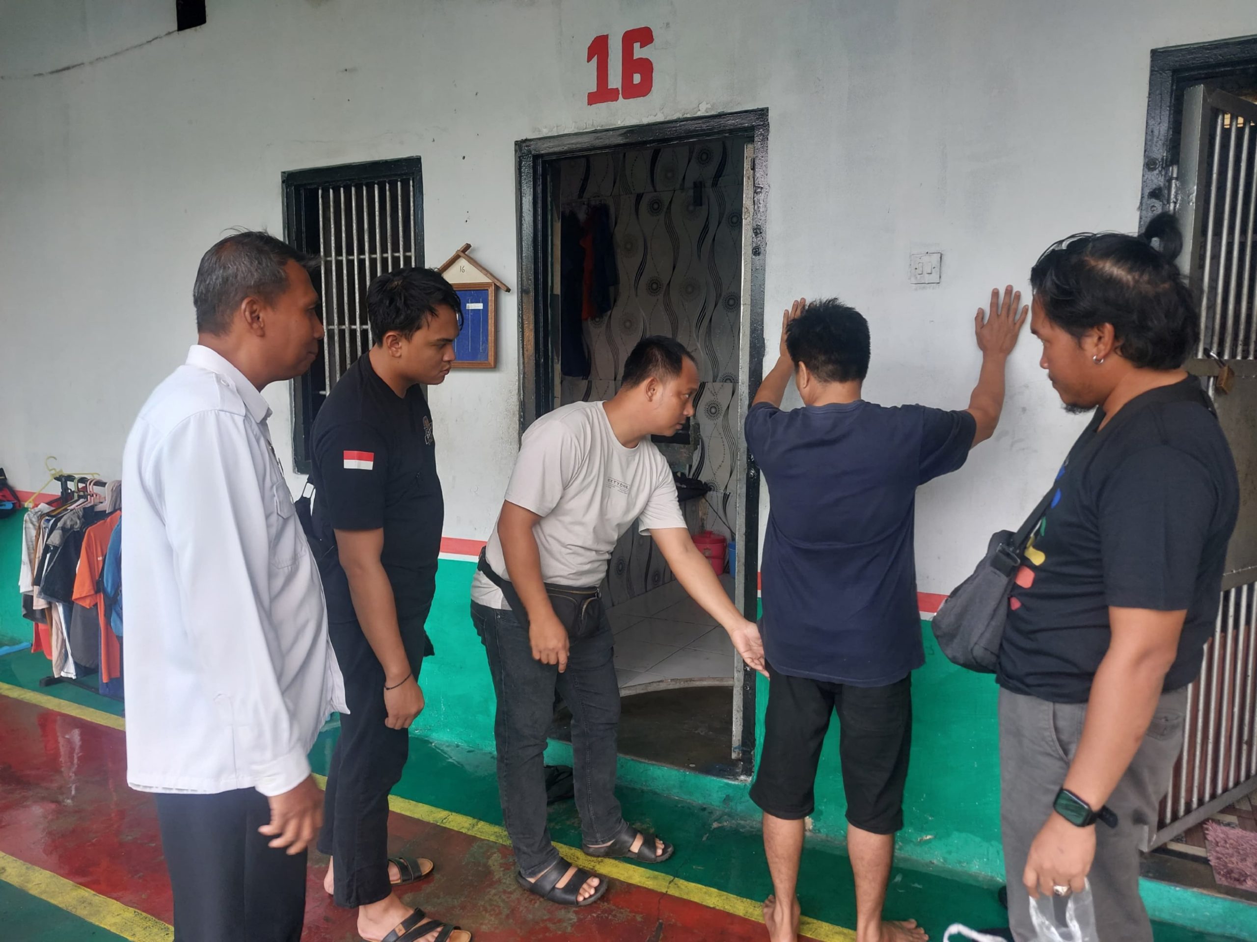 Napi Rutan Palangka Raya Simpan 24 Paket Sabu di Celana