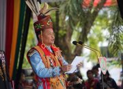Hari Jadi Kalteng, Gubernur Terima Gelar Adat Dayak