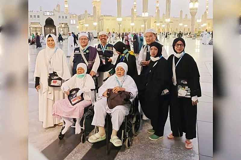 Jemaah Haji Kalteng Tiba di Madinah dan Menuju Mekkah