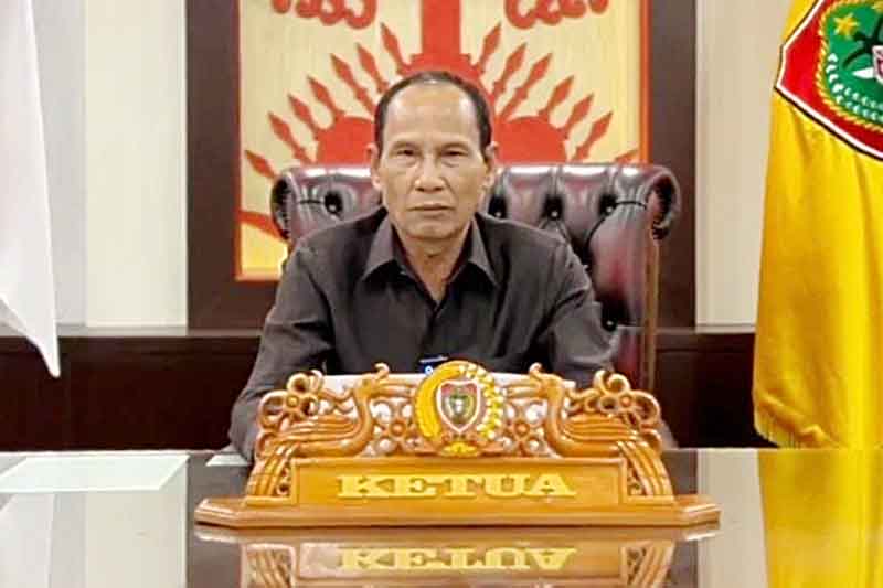 Ketua DPRD Kalimantan Tengah, Arton S Dohong