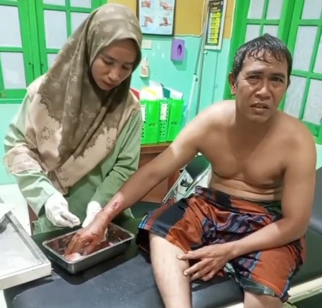 Warga Kotim Disambar Buaya saat Wudhu