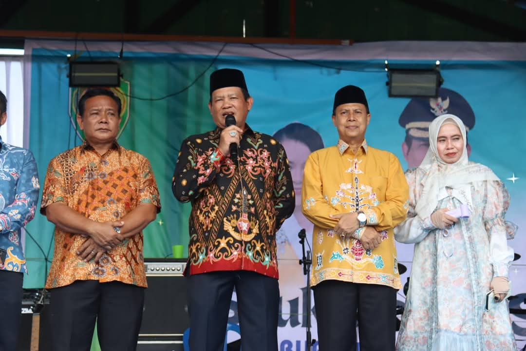 Langkah Awal Sukseskan Program Kerja, Bupati dan Wabup Silaturahmi ke Kecamatan Hanau