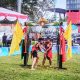 Lawang Sakepeng sebagai Bela Diri Sambut Tamu Kehormatan