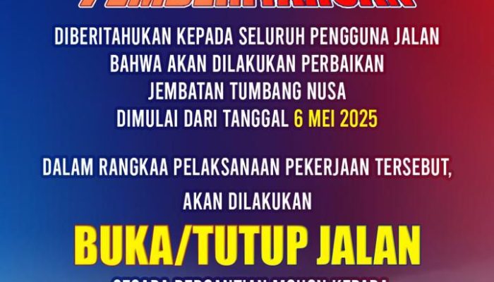 Lewat Jembatan Tumbang Nusa Siap-siap Macet