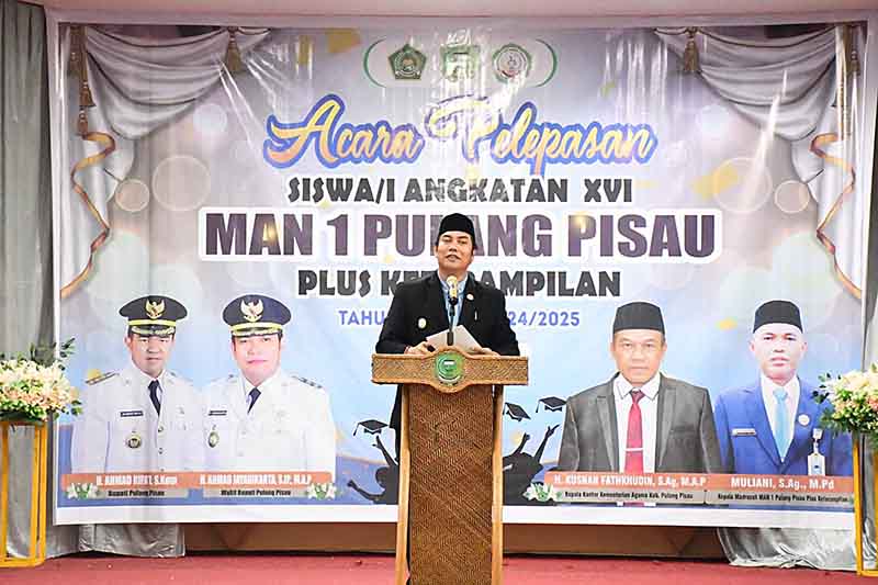 Lulusan MAN Pulpis Mesti Jauhi Pergaulan Bebas dan Narkotika