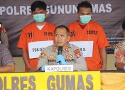 Mengedarkan Sabu di Gumas, Dua Pria Dibekuk Polisi