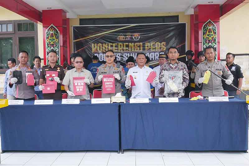 Operasi Pekat dan Ungkap Tindak Pidana, Wabup Apresiasi Polres Sukamara