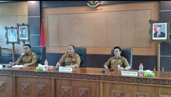 Pemkab Ikuti Sosialisasi Pengawasan Penyelenggaraan Perizinan Daerah