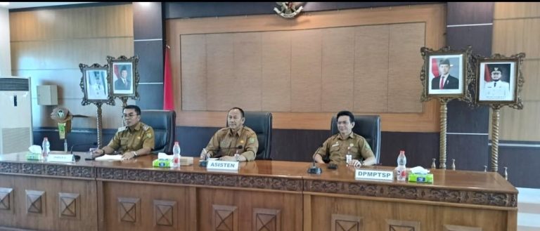 Pemkab Ikuti Sosialisasi Pengawasan Penyelenggaraan Perizinan Daerah