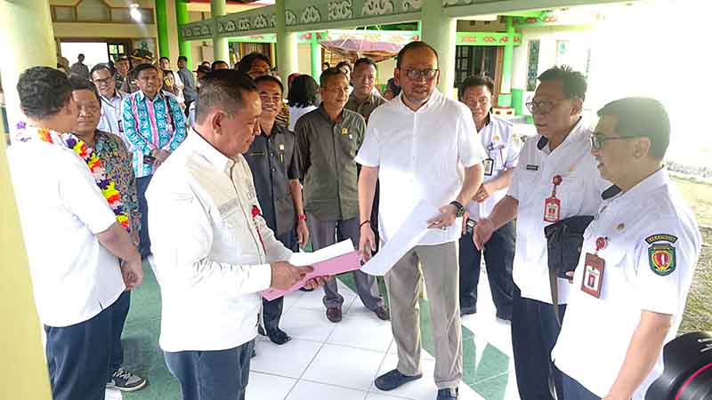 Pemkab Katingan Terima Kunker Sekjen Kemensos RI