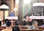 Wabup Ikut Ibadah KPB di GKE Kapuas Seberang