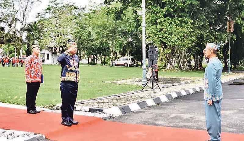 Wabup Jadi Irup Peringatan HUT ke-68 Kalteng