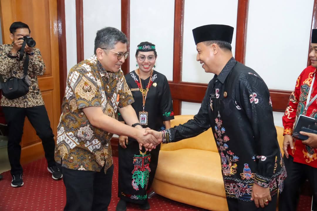 Wabup Sambut Kunjungan Kepala BPK Kalteng 