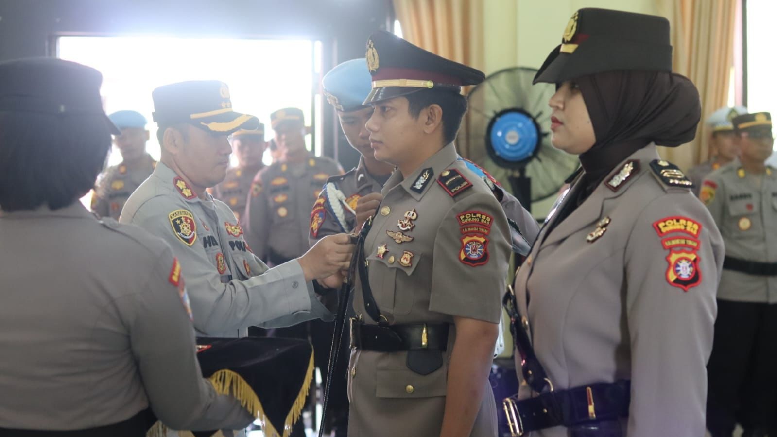 Iptu Chintya Pradjipta Putri Jadi Kapolsek Kurun