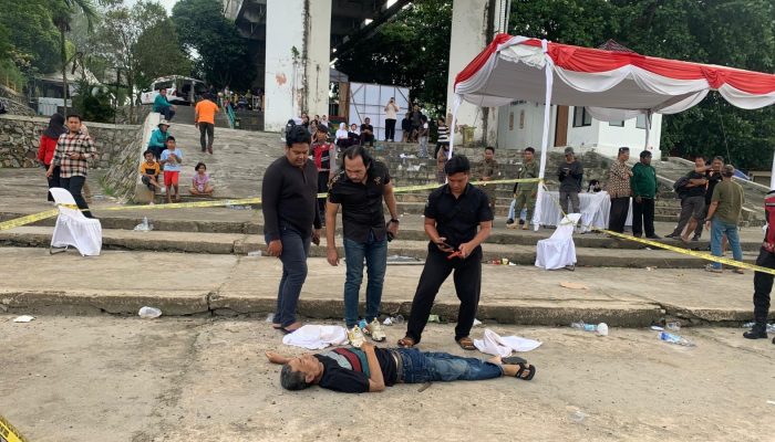 Seorang Pria Tewas setelah Terjun dari Jembatan Kahayan
