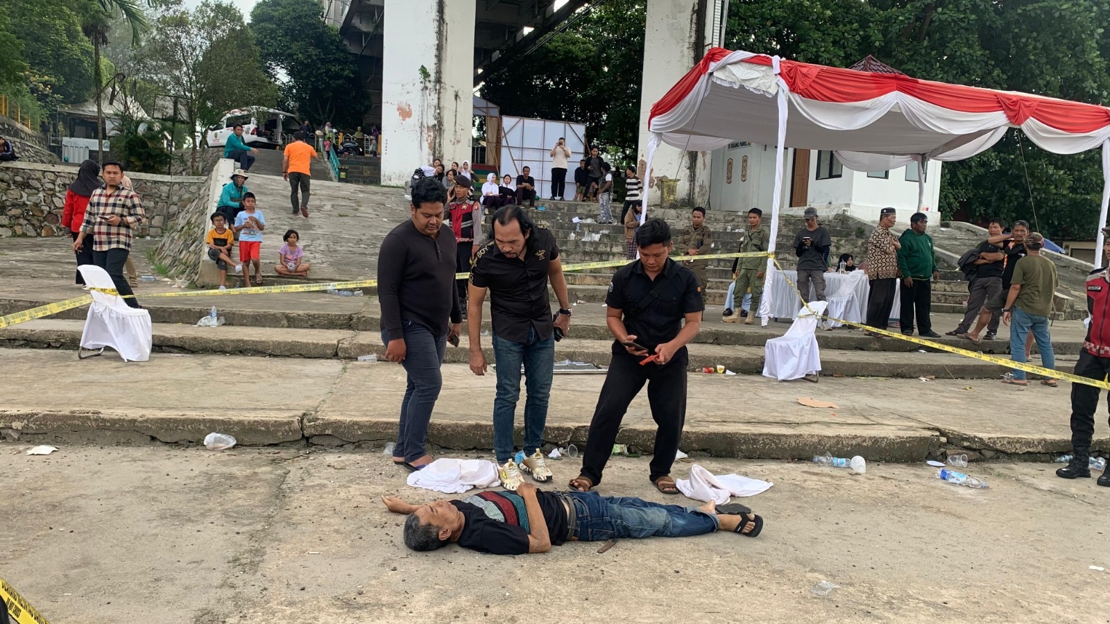 Seorang Pria Tewas setelah Terjun dari Jembatan Kahayan