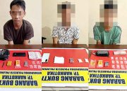 Dua Hari, Polisi Bekuk Tiga Pengedar Sabu