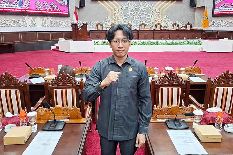 Anggota DPRD Kalteng Okki Maulana