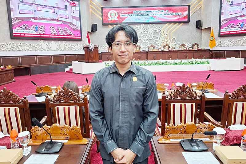 Anggota DPRD Kalteng Okki Maulana