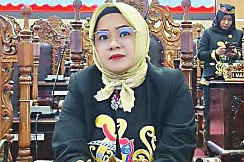Anggota DPRD Kapuas Siti Rusyda.
