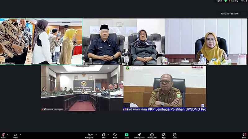 BPSDM Turut Serta Penyampaian Status Akreditasi 