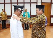 Bupati Lantik Pj Kades Pematang Limau 