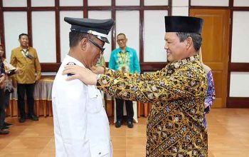 Bupati Lantik Pj Kades Pematang Limau 