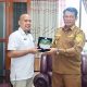 Bupati Terima Kunjungan Kepala Bulog Sampit 
