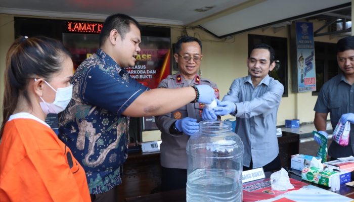 Musnahkan 99,88 Gram di Gumas, di Kotim Ungkap 108 Gram