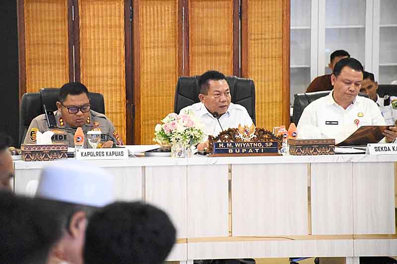 Gelar Rakor, Pemkab Kapuas Bahas Investasi dan PAD 